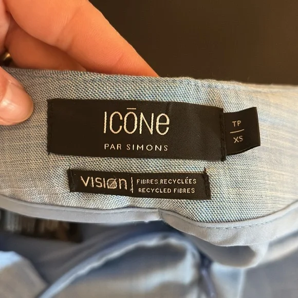 Simons Blue Boot Cut Flare Pants - Picture 8 of 10